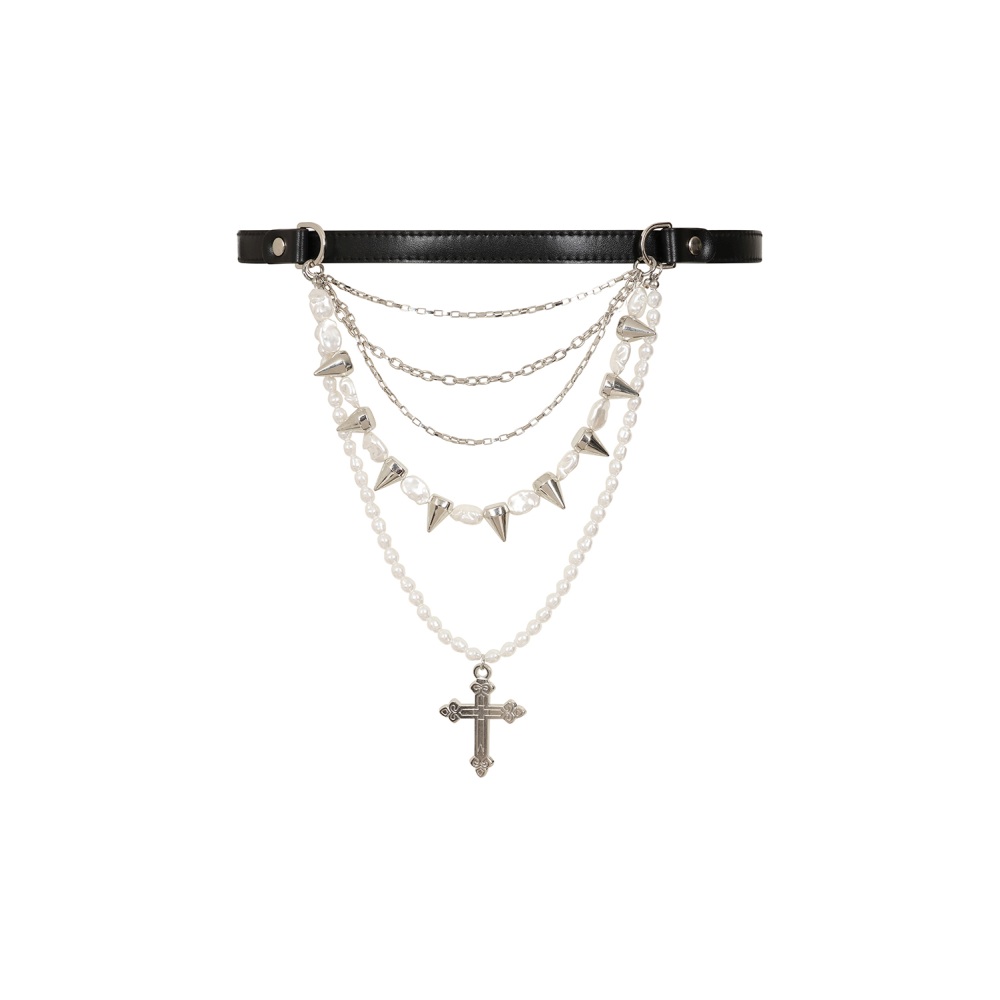 Banned - Divine Edge Taille riem - Zwart